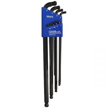 Eklind  17609 - Set imbusuri 1.5-10 mm 9 bucati cap sferic