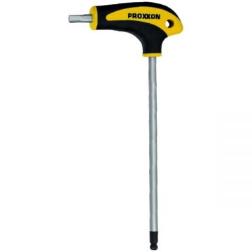 Proxxon  22404 - Cheie cu maner in T si profil hexagonal cu cap sferic  110x55 mm HEX 2.5