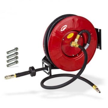 Tambur automat de perete cu furtun de aer  DST 15 S Dema 54004, 15 m