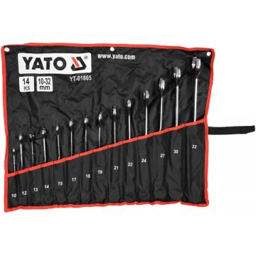 Yato  YT-01865 - Set chei combinate 10-32 mm 14 bucati