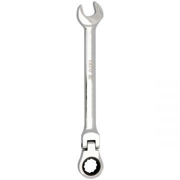 Yato  YT-1678 - Cheie combinata 12 mm clichet reversibil tija articulata