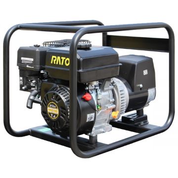 AGT  3501 RaSB SE - Generator de uz general - kW Rato R 210 7 CP 3.6  l pornire mecanica monofazat