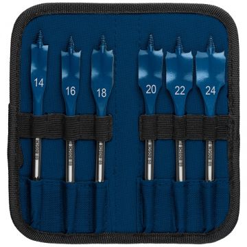 Bosch  EXPERT Self Cut Speed - Set burghie plate 14-24  mm tija hexagonala 6 bucati