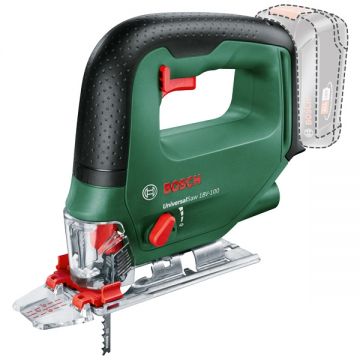 Bosch  UniversalSaw 18V-100 - Fierastrau pendular fara acumulatori si incarcator Li-Ion 18 V - Ah led iluminare prindere rapida accesorii turatie reglabila functie pendulare