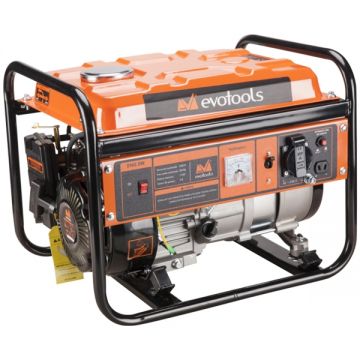 Evotools  GG 900 - Generator de uz general 0.9 kW Evotools - 2 CP 7  l pornire mecanica monofazat