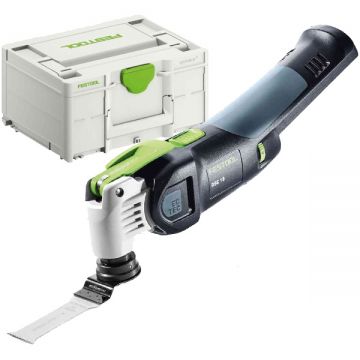 Festool  OSC 18 E-Basic - Multicutter fara acumulatori si incarcator Li-Ion 18 V - Ah valiza speciala