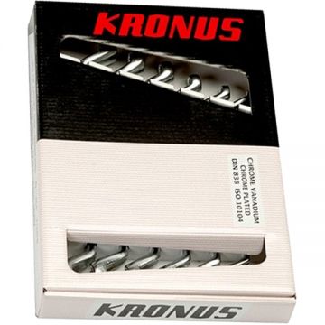 Kronus  7181 CB - Set chei inelare duble cotite 6-22 mm 8 bucati