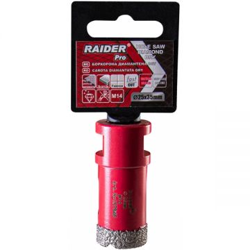 Raider  157845 - Carota diamantata polizor unghiular 25x35 mm