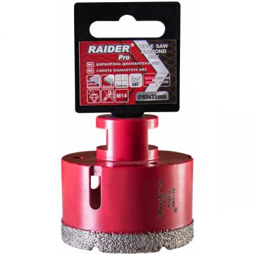 Raider  157850 - Carota diamantata polizor unghiular 65x35 mm