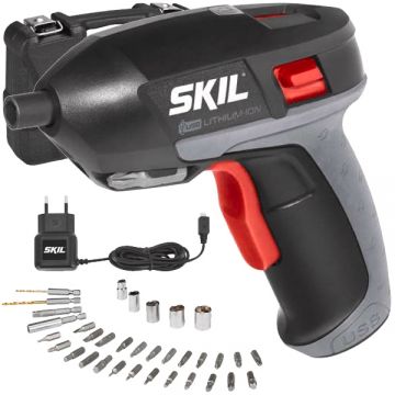 Skil  2636 AD - Masina de insurubat cu 1 acumulator Li-Ion 3.6 V 1.5 Ah 7 Nm valiza plastic accesorii