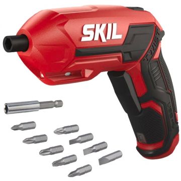 Skil  2710 AA - Masina de insurubat cu 1 acumulator Li-Ion 3.6 V 1.5 Ah 7 Nm accesorii