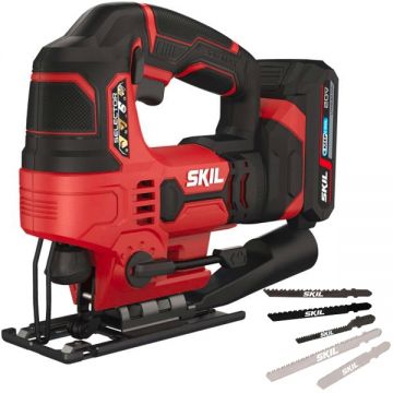 Skil  3420 AA - Fierastrau pendular cu 1 acumulator Li-Ion 20 V 2.5 Ah