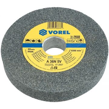 Vorel  08864 - Disc abraziv polizor de banc  150x12.7x16 mm granulatie 36