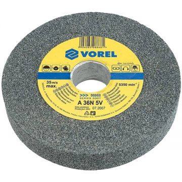 Vorel  08869 - Disc abraziv polizor de banc  150x31.75x25 mm granulatie -