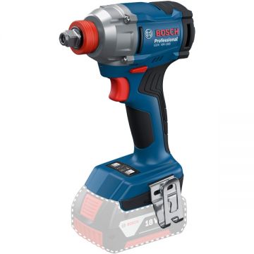 Bosch  GDX 18V-285 - Masina de insurubat cu impact fara acumulatori si incarcator Li-Ion 18 V - Ah patrat 1/2 inch si hexagon interior 1/4 inch 285 Nm M8-M18