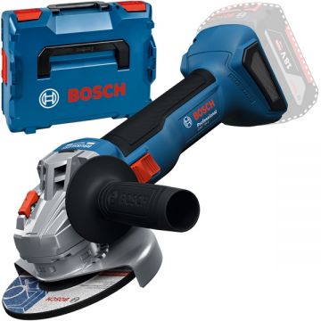 Bosch  GWS 18V-8 - Polizor unghiular fara acumulatori si incarcator Li-Ion 18 V - Ah 125 mm valiza speciala