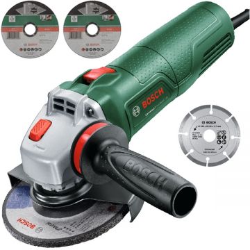 Bosch  UniversalGrind 850-125 - Polizor unghiular cu fir 850 W 125 mm maner antivibratii accesorii