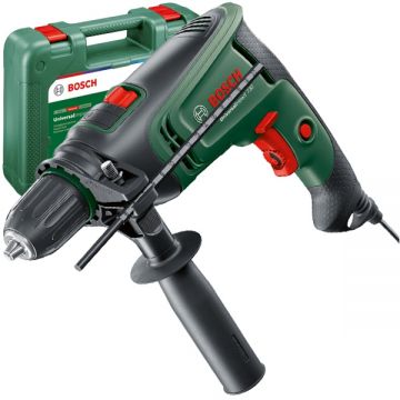 Bosch  UniversalImpact 730 - Masina de gaurit cu percutie 730 W mandrina rapida 13 mm valiza plastic