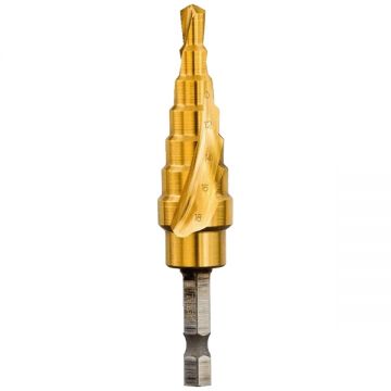 DeWalt  DT5027 - Burghiu in trepte 6-18  mm 7 trepte -