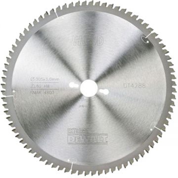 DeWalt  EXTREME - Panza fierastrau circular aluminiu 305x30x3 mm 80 dinti