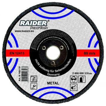 Raider  160112 - Disc polizare metal 230x22.2x6  mm