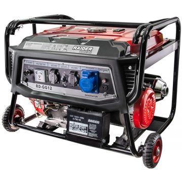 Raider  RD-GG12 - Generator de uz general 7.5 kW Raider - 18 CP 25  l pornire electrica monofazat