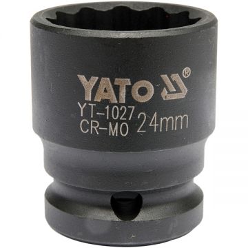 Yato  YT-1027 - Cheie tubulara de impact 24x39 mm 1/2 inch