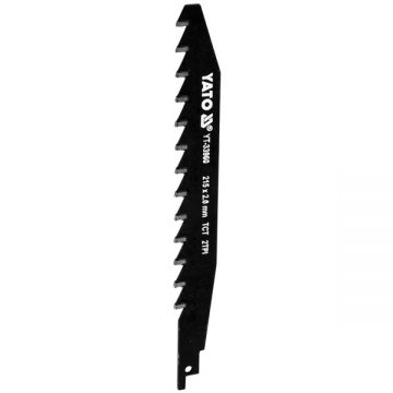Yato  YT-33960 - Set panze fierastrau sabie TCT 215 mm 2 dinti/inch dantura standard 1 bucata