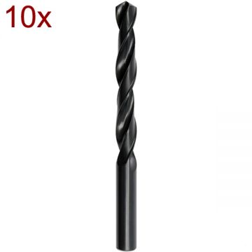 Yato  YT-4435 - Set burghie metal HSS 3  mm tija cilindrica 10  bucati