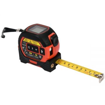Yato  YT-73122 - Telemetru laser 40 m +/-2 mm/m - valori memorate