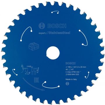 Bosch  Expert for Stainless Steel - Panza fierastrau circular inox 160x20x1.6 mm 40 dinti