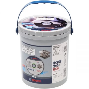 Bosch  PRO Stainless Steel and Metal - Disc taiere inox si metal 115x22.2x1 mm 100 buc