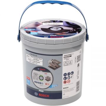 Bosch  PRO Stainless Steel and Metal - Disc taiere inox si metal 125x22.2x1 mm 100 buc