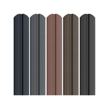 Șipcă Gard Metalică Berna Dublu Vopsit SSAB Mat 0.60 x 1500 mm