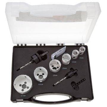 Makita D-47117 - Set carote multimaterial 19-57 mm 8 bucati Makita D-47117 - Set carote multimaterial 19-57 mm 8 bucati