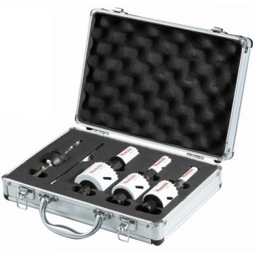 Makita  E-12326 - Set carote HSS Bimetal 20-65  mm 7  bucati