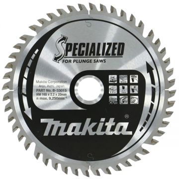 Makita  SPECIALIZED - Panza fierastrau circular lemn 165x20x2.2 mm 48 dinti
