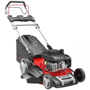 Media line  MG 53-224 SE - Masina de tuns iarba pe benzina Media Line - 5.9 CP 53 cm - m2 autopropulsie sistem maruntire iarba evacuare laterala