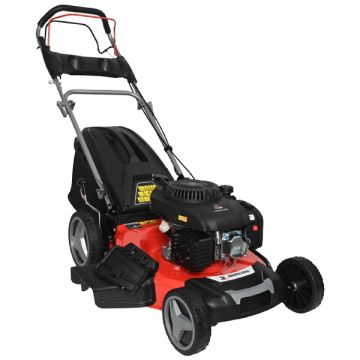 Media Line  MG 56-224 S - Masina de tuns iarba pe benzina Media Line - 5.9 CP 56 cm - m2 autopropulsie sistem maruntire iarba evacuare laterala