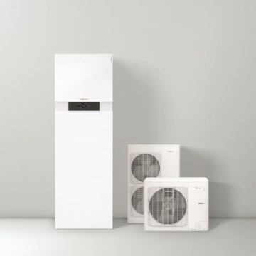 Pompă de căldură Vitocal 111-S, Tip AWBT-M-E-AC 111.B08, 220L, 230V, 8KW