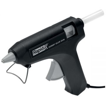 Rapid  GlueGun Hobby - Pistol de lipit cu bagheta siliconica 12 W 12 mm 2 g/min