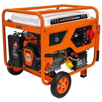 Ruris  GE7000RC - Generator de uz general 6 kW General Engine - 13 CP 28  l pornire electrica trifazat