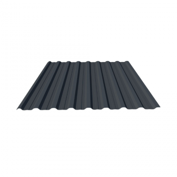 Tablă cutată Wetterbest W18, 0.4 x 1150 x 2000 mm, gri