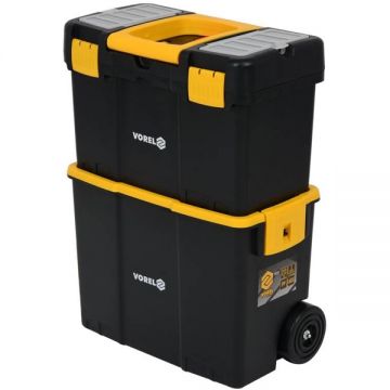 Vorel  78731 - Valiza troller 260x460x625 mm gama mixta de scule roti de transport