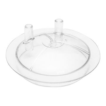 Capac transparent bidon 30L cu 2 iesiri pentru aparat de muls vaci, Cod: BK90218, Brand: BRECKNER GERMANY