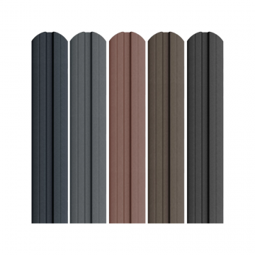 Șipcă Gard Metalica Berna Dublu Vopsit Mat 0.40 x 1750 mm