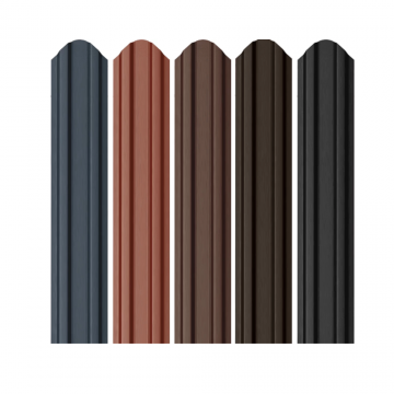 Șipcă Gard Metalică Oslo Dublu Vopsit SSAB Lucios 0.60 x 1250 mm
