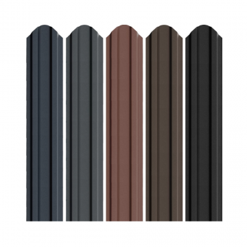Șipcă Gard Metalică Oslo Dublu Vopsit SSAB Mat 0.60 x 1250 mm