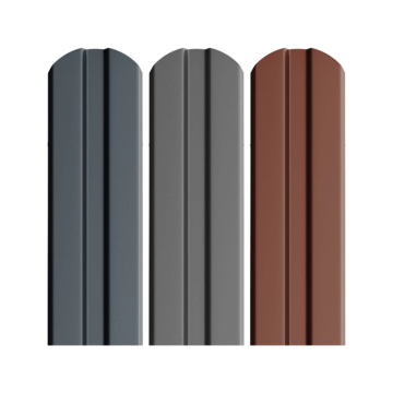 Șipcă Gard Metalică Sofia Dublu Vopsit Lucios 0.40 x 1250 mm