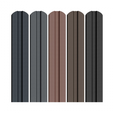 Șipcă Gard Metalică Sofia Dublu Vopsit Mat 0.40 x 1250 mm